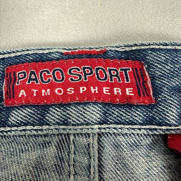 Paco Sport Mens Denim Shorts Size 50 Classic Style Made In Pakistan - Picture 8 of 8